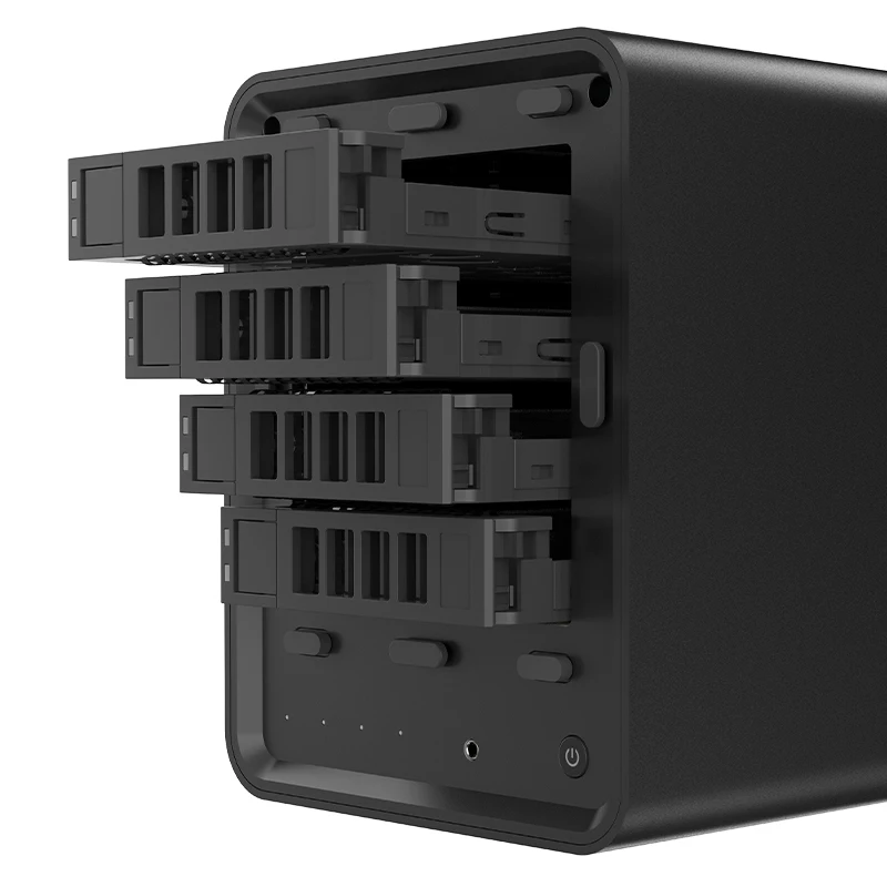 NAS 미니 PC N100/N150 프로세서 SSD, 새로운 네트워크 스토리지 서버 섀시용 썸네일 2