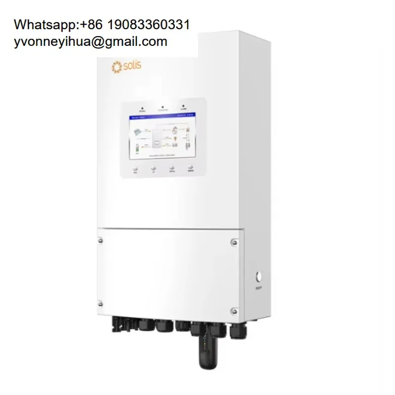 

Solis Hybrid Solar Inverter S6-EH1P6K-L-PLUS 6kw Single Phase Low Voltage Energy Storage Inverter