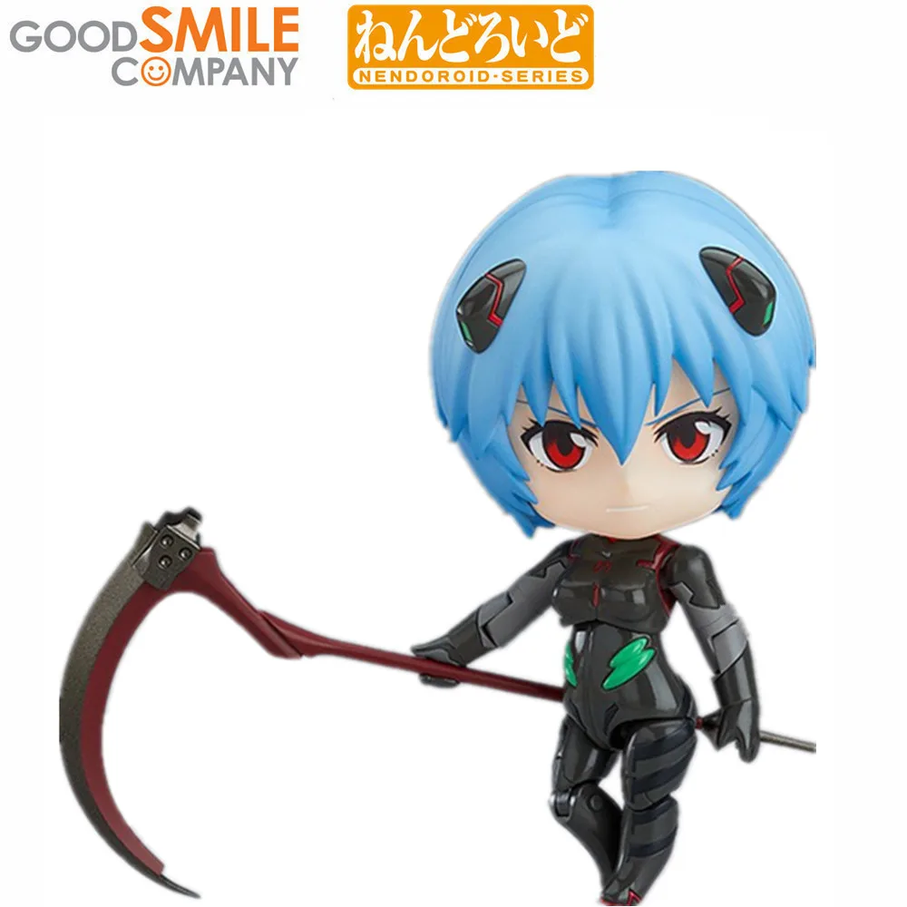 Original REI AYANAMI EVA Anime Figurine EVAGELIONNEW THEATRICAL EDITION Rebuild of Evangelion Figure Toys Kwaii Q Action Doll