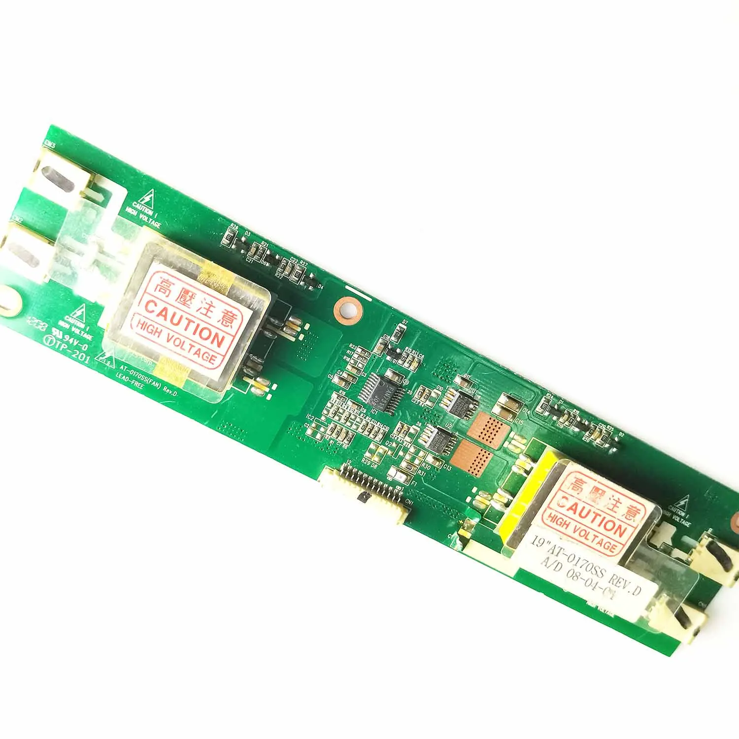 TP-201 Barra De Alta Tensão, AT-0170SS Fan, Inversor Rev.D