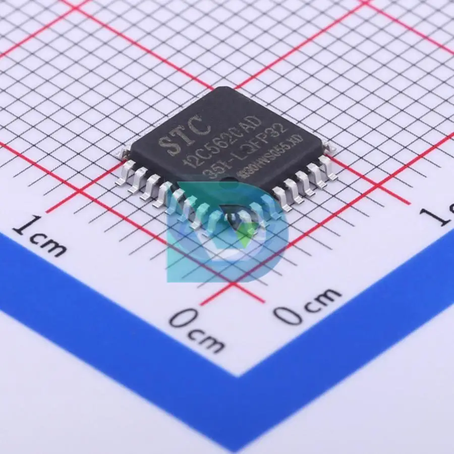 STC12C5620AD 20KB 768byte Flash 27 chips, série 51, LQFP-32, 7x7, MCU, MPU, SOC, novo, original