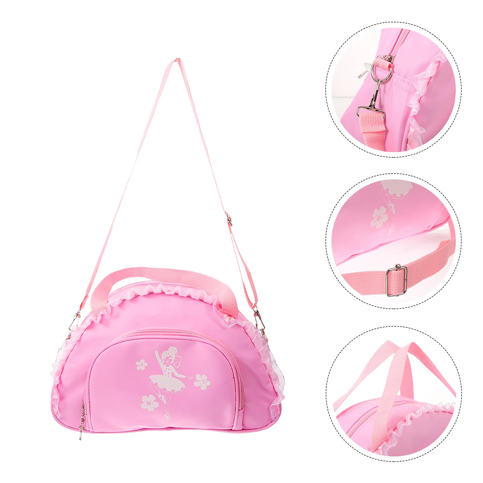 

Dance Bag for Girls Small Ballet Crossbody Bag with Multiple Carrying Options and Delicate Detailing Dance Bags for Girls