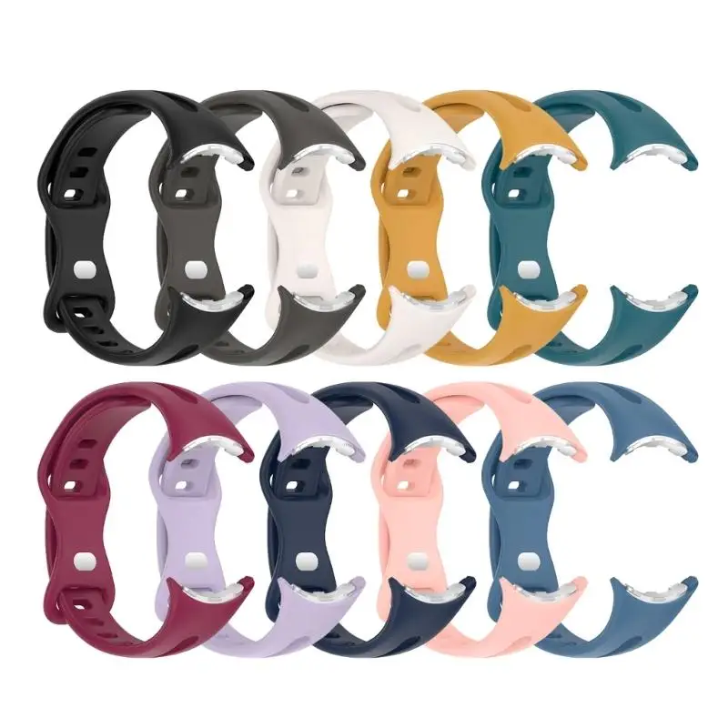 Fashionable Silicone Band Suitable for Pixel Watch 2 Wriststrap Loop Bracelet Replace Waterproof Sweatproof Anti-scratch