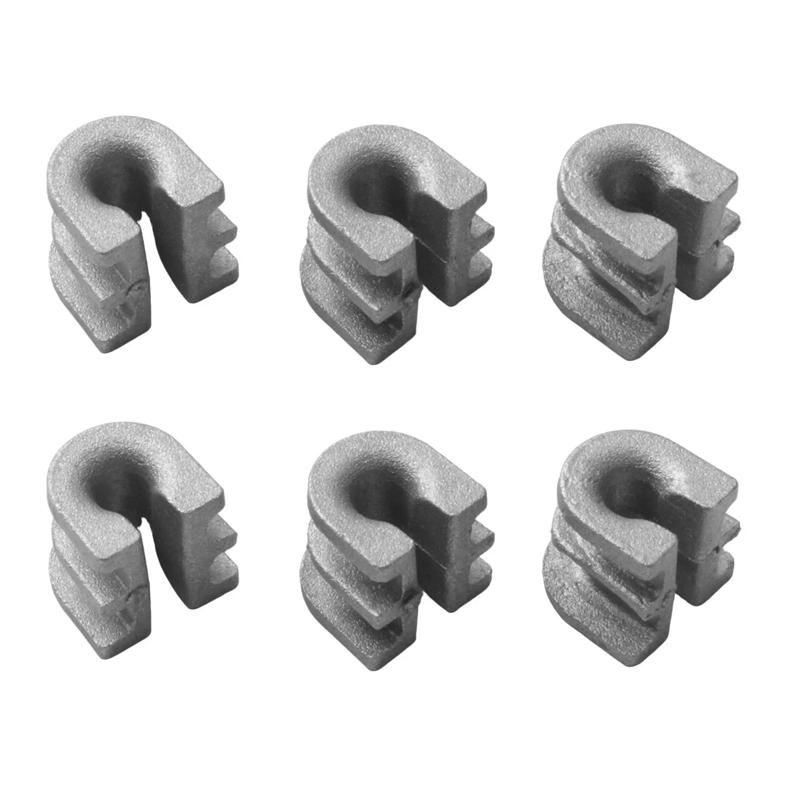 Trimmer Head Eyelid Retainer Set 6 Pieces Designed to Fit Multiple Trimming Machines Including the Popular Ones
