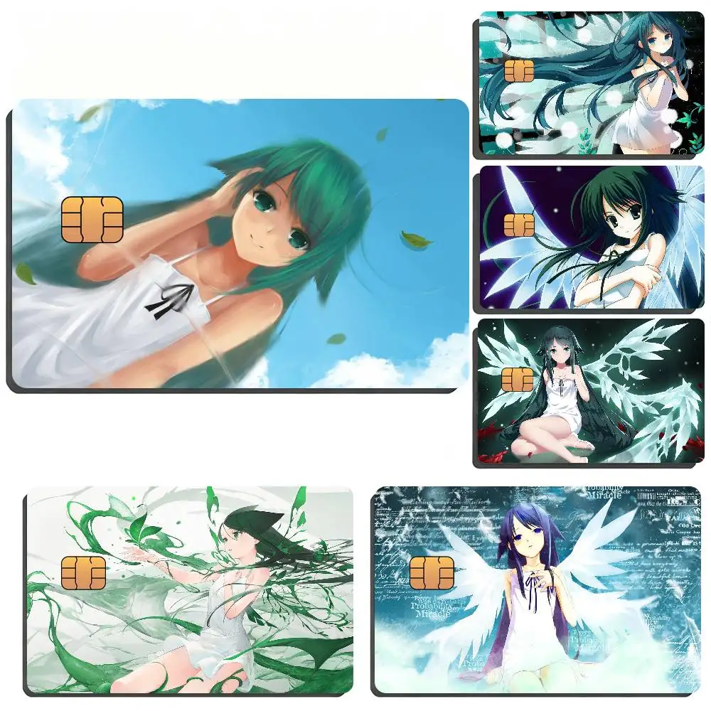 Game T-The Song Of Saya Bank Card Sticker Film Tape Skin For Credit Card Debit Card Waterproof Stickers