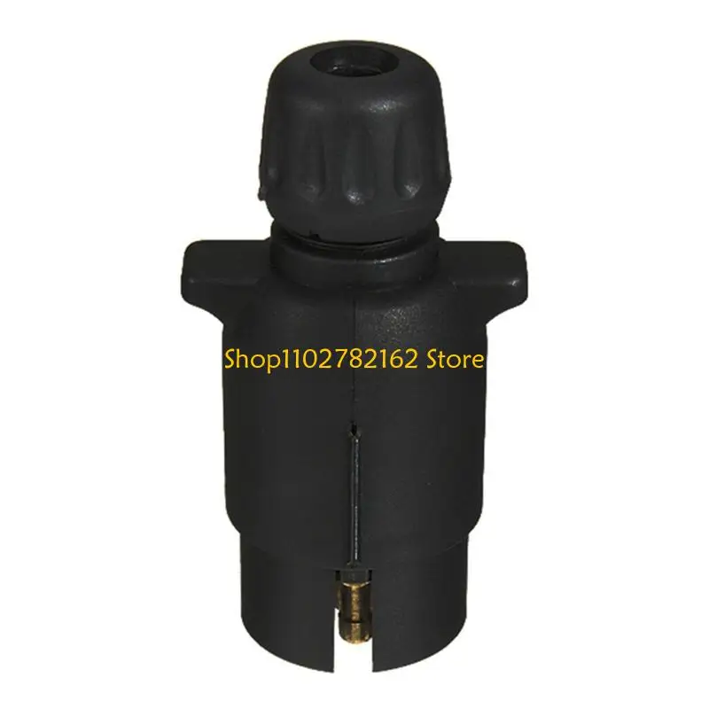 

547B European Car 7 Pin Plug Adapter Trailer Connector Towbar Plugs Towing 12V Socket Waterproof Adapter Connector
