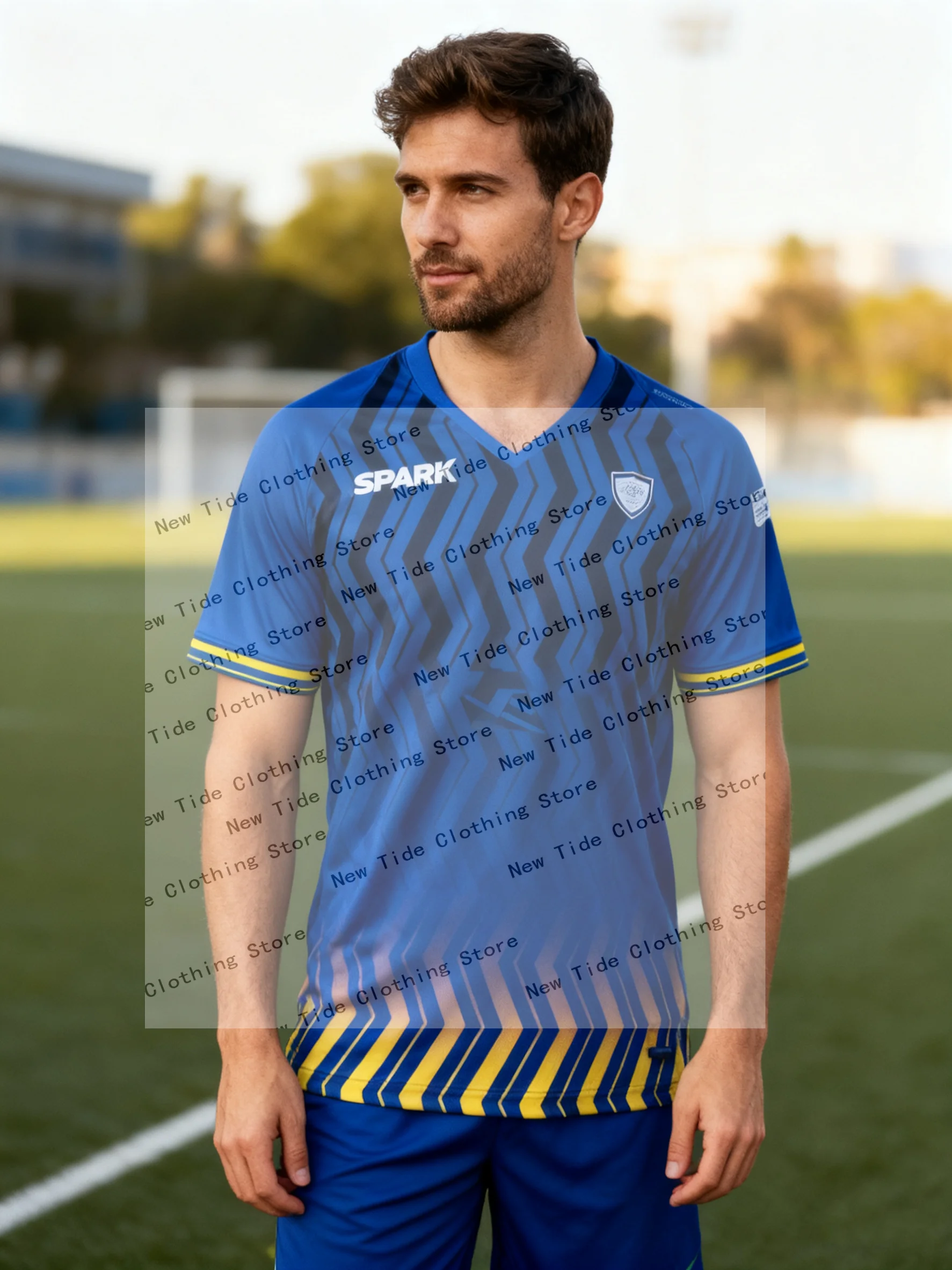 Camiseta de camiseta para aficionados al fútbol para hombre: esencial para fanáticos, imprescindible para entusiastas, ideal para el día del juego y el estilo de campo deportivo