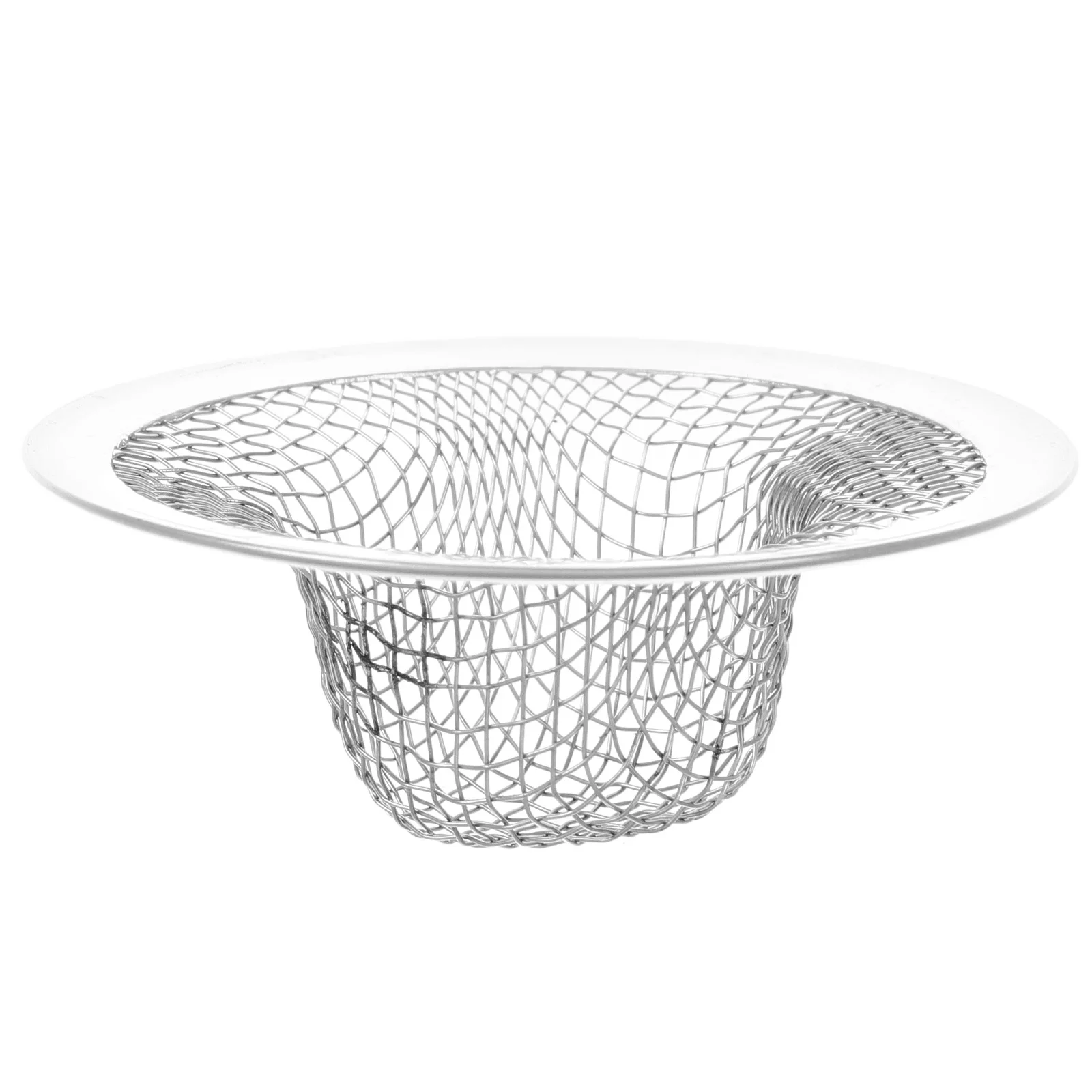 

Heavy Duty Sink Strainer Stainless Steel Tight Fit Leak Proof Drain Cover for Kitchen Bathroom Tub Filtering Debris Smooth Water