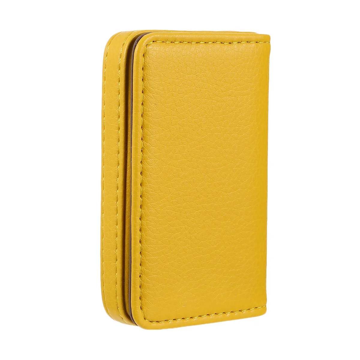 

Card Package Business Case Name Creative Holder Magnetic PU Yellow Office
