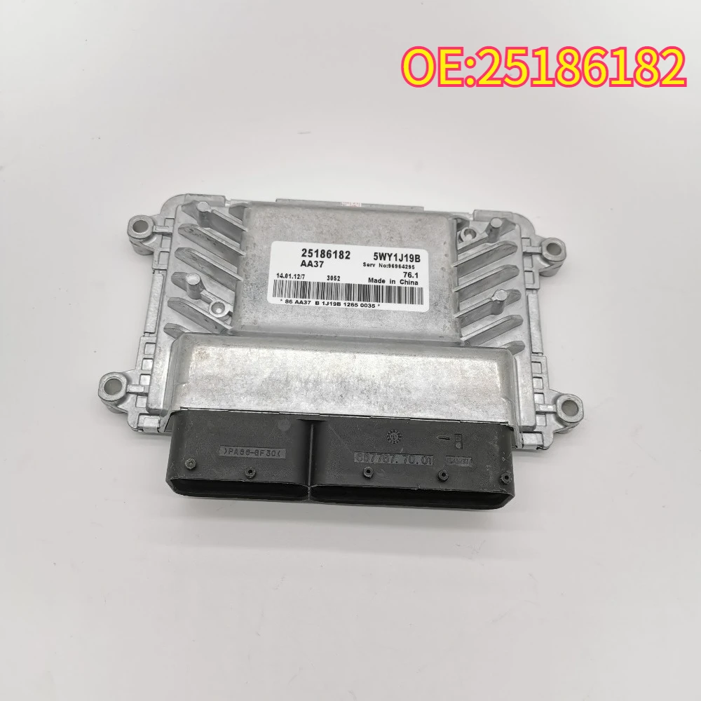 

25186182 5WY1J19B, новый блок управления двигателем ECU ECM, модуль электрического блока управления для Chevrolet Cruze