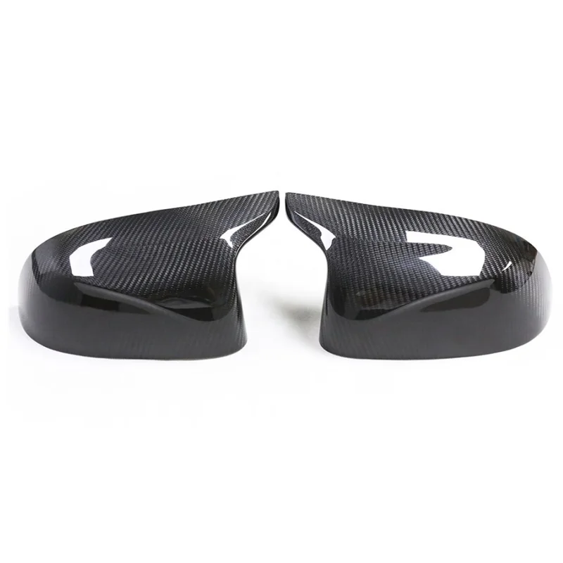 

100% Dry Carbon Fiber Side Door Rear View for BMW X3M F97 X4M F98 X5M F95 X6M F96 X7M F94 2019+ Replacement Mirror Covers