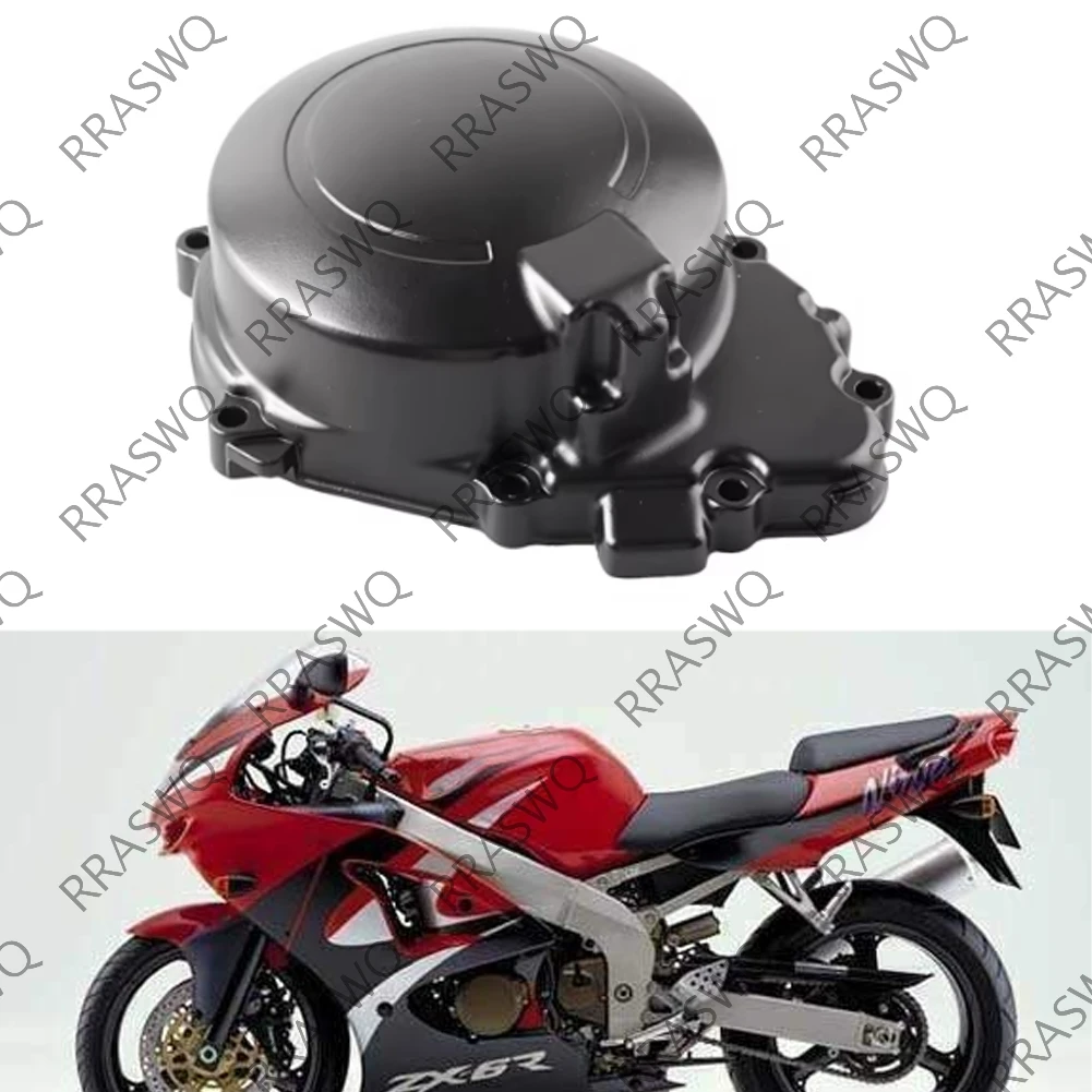 ZX-6R 1995-1997 Motorcycle Aluminum Engine Stator Crank Case Protector Cover Crankcase For Kawasaki ZX6R 1995 1996 1997