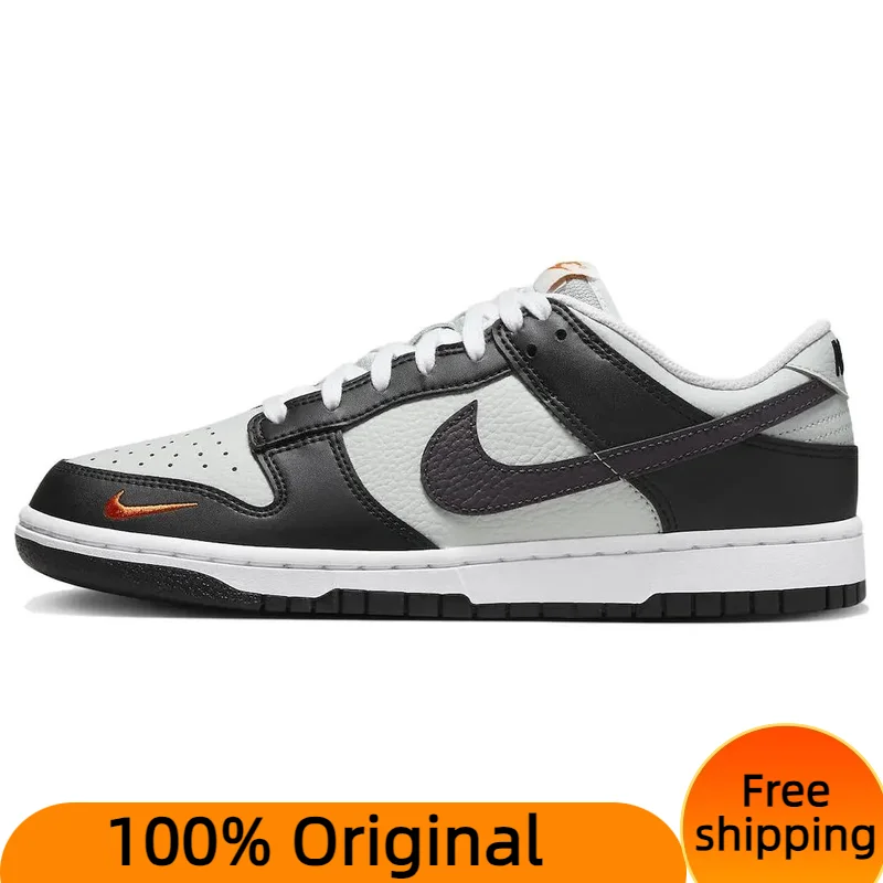 

Кроссовки Nike Dunk Low Black Total Orange Mini Swoosh