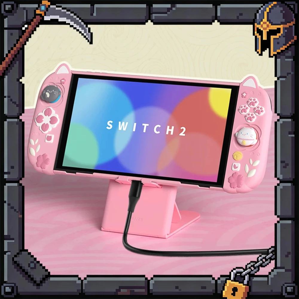 

Защитный чехол PlayVital для игровых устройств: полностью облегающая задняя крышка из силикона для портативных консолей