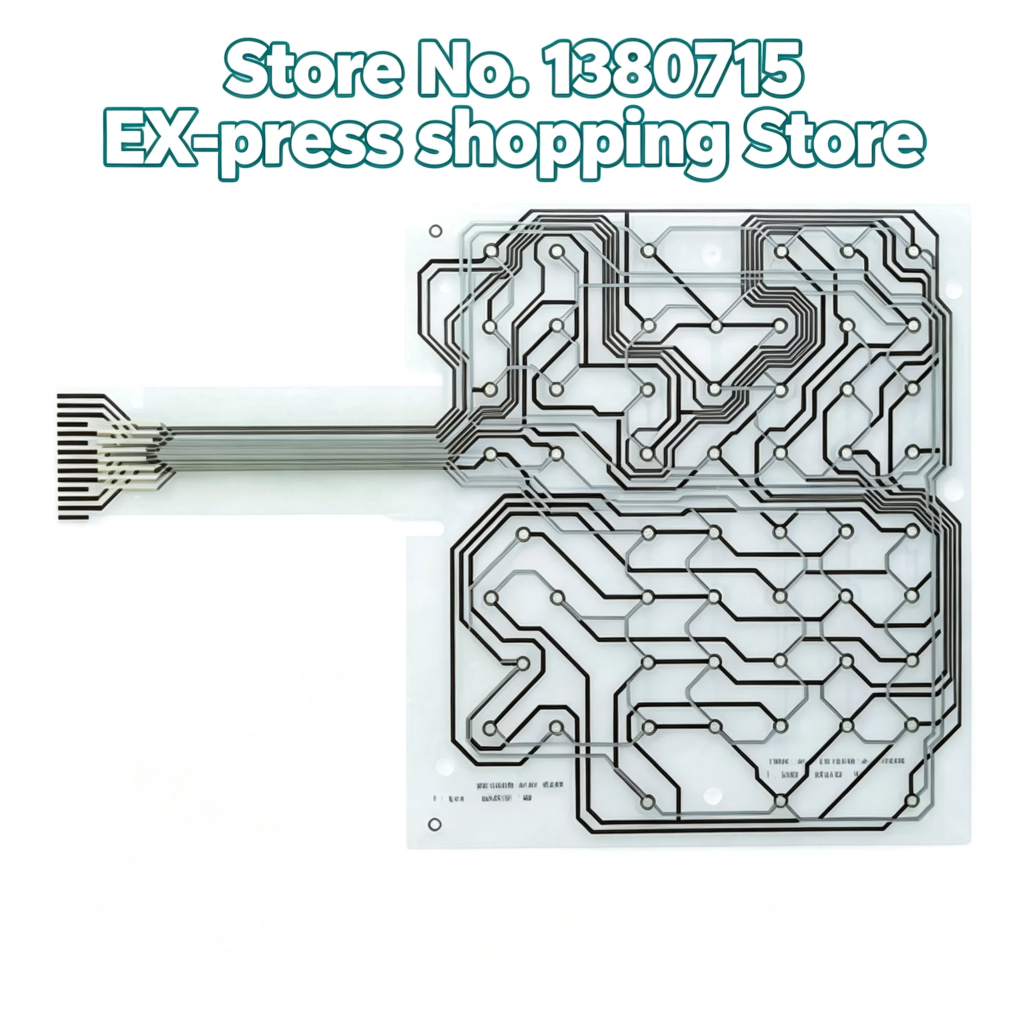 Membrane Switch Keypad A02B‑0236‑C125#TBR Industrial Control Keyboard Replacement