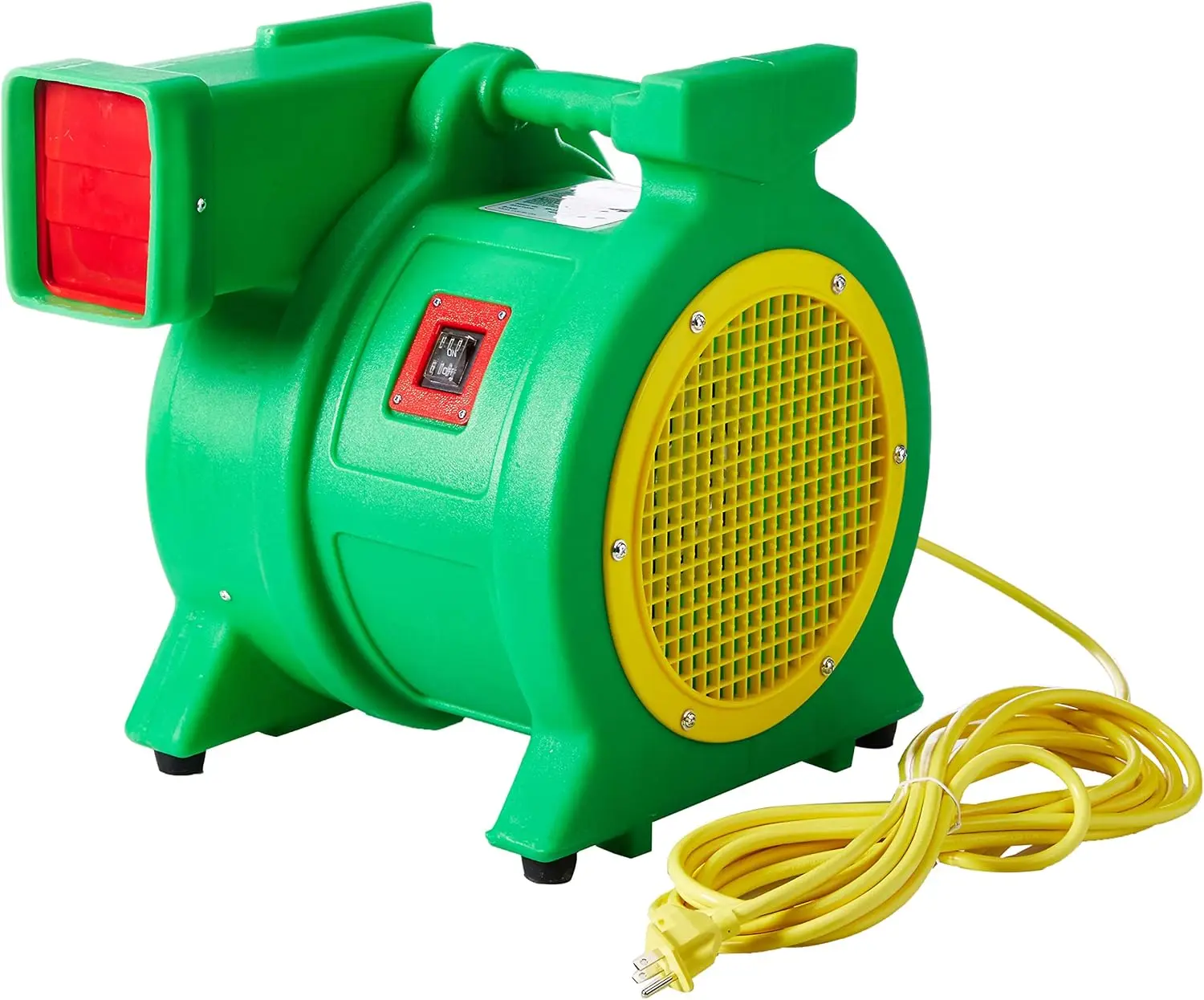 

1.5 HP High-Power Air Blower for Large Inflatable Bounce Houses, Castles, and Slides - Green