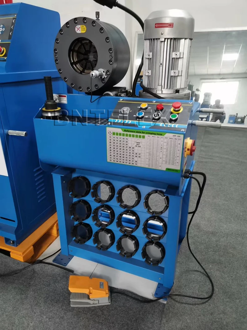 240 Volts Hydraulic System Swaging Machine for Steel Wire Rope Rubber Product Making Machinery