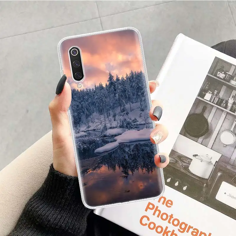 Winter white snow Christmas Phone Case For Xiaomi Redmi Note 13 14 15 Pro Plus 12S 12 14S 11S 11E 10 10S 11 11T 5G 4G Cover Coqu