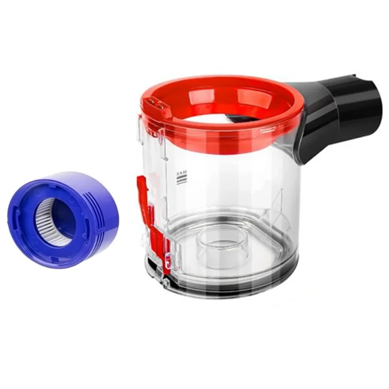 A74G-piezas de repuesto para contenedor de polvo para Dyson V7 V8 SV10 SV1 piezas de aspiradora contenedor de recipiente con filtro