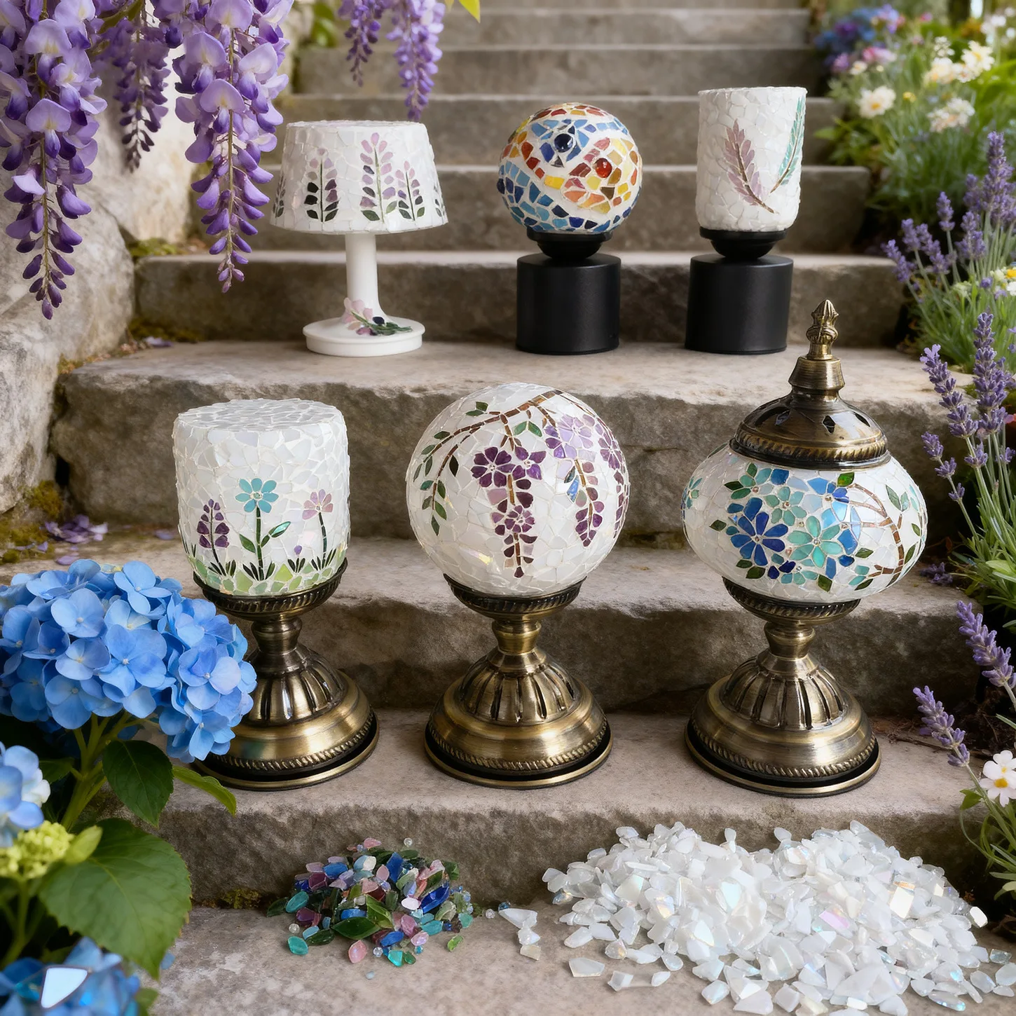 

Mother's Day DIY Turkish Mosaic Decor Table Lamp Craft Kit
