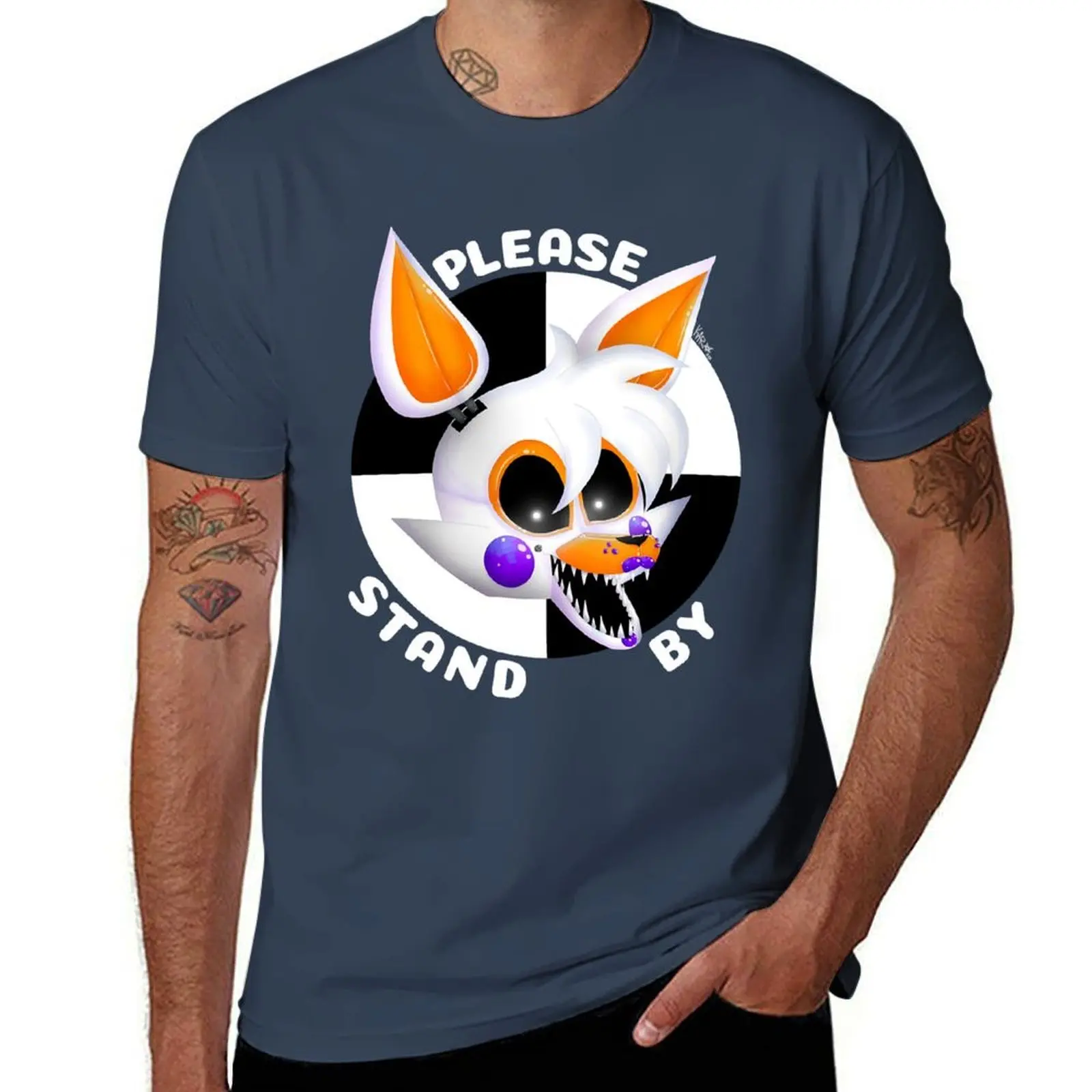 

Lolbit please stand by T-Shirt Quick Dry Outdoor Sports T-Shirt
