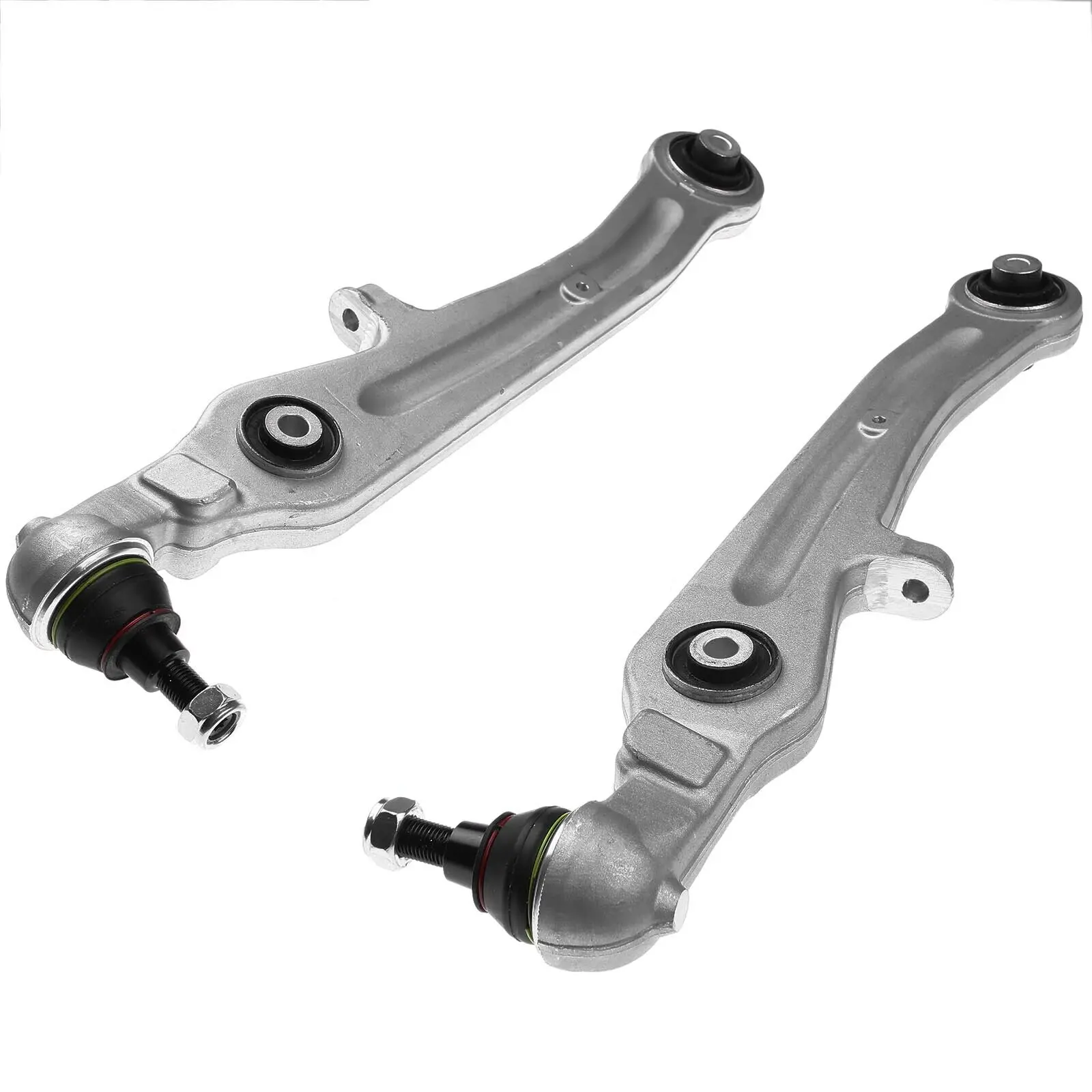 Svenubee Front Upper Lower Control Arm with Ball Joint Suspension Set for Audi A6 C6 2004 2005 2006 2007 2008 2009 2010 2011