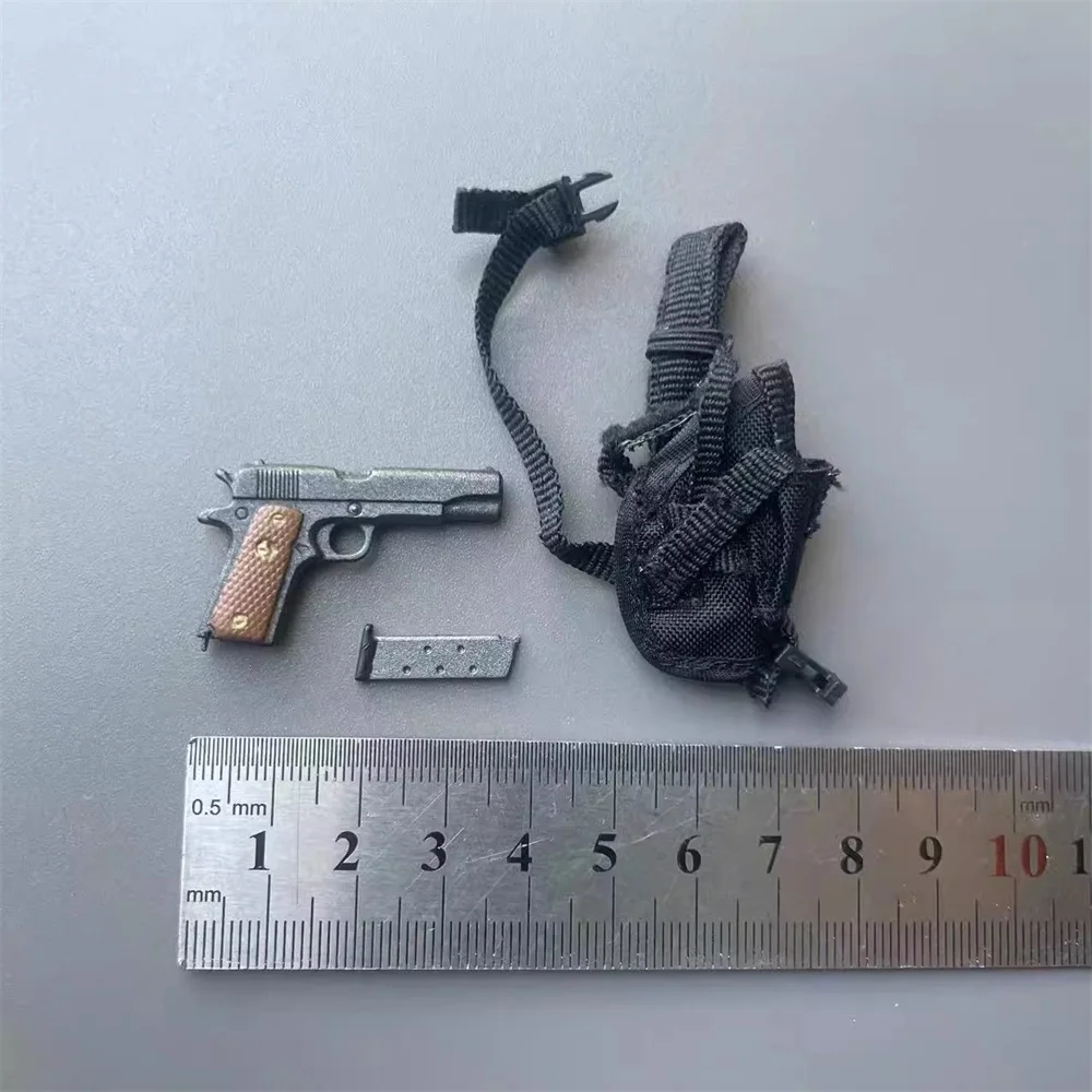 

Hot Sales 1/6 ZYTOYS US. Soldier Doll Mini Toys Secondary Weapon Model M1911 Holster PVC Material Not Real For 12" Doll Figure