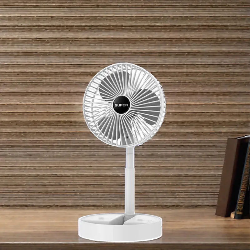 New portable folding fan  Silent desktop cooler  Suitable for bedside of student dormitories, offices and households
