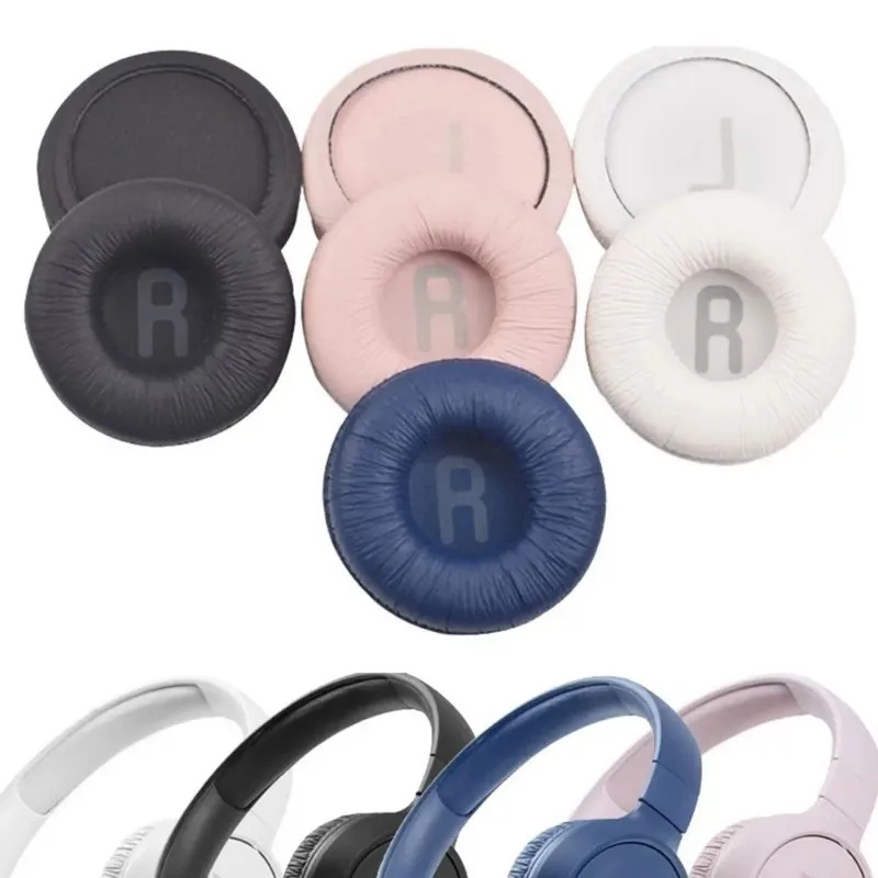 1 Satz 70 mm Schaumstoff-Ohrpolster, Ersatzkissen, weicher Kopfhörer-Headset für JBL Tune 600 T450 T450BT T500BT JR300BT