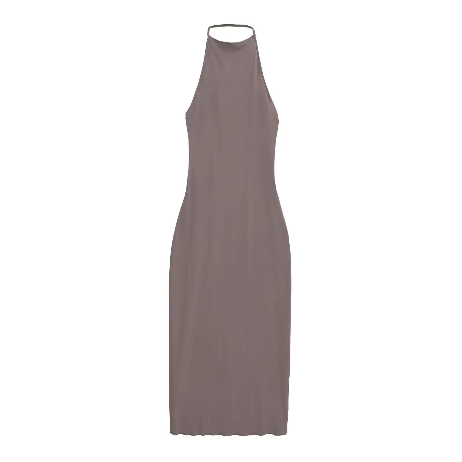 

Sexy Hanging Ne Bal Long Dr Women's Slim Fit Waist Cinched Summer Dr Ele oulder Length Skirt Bodycon Dr