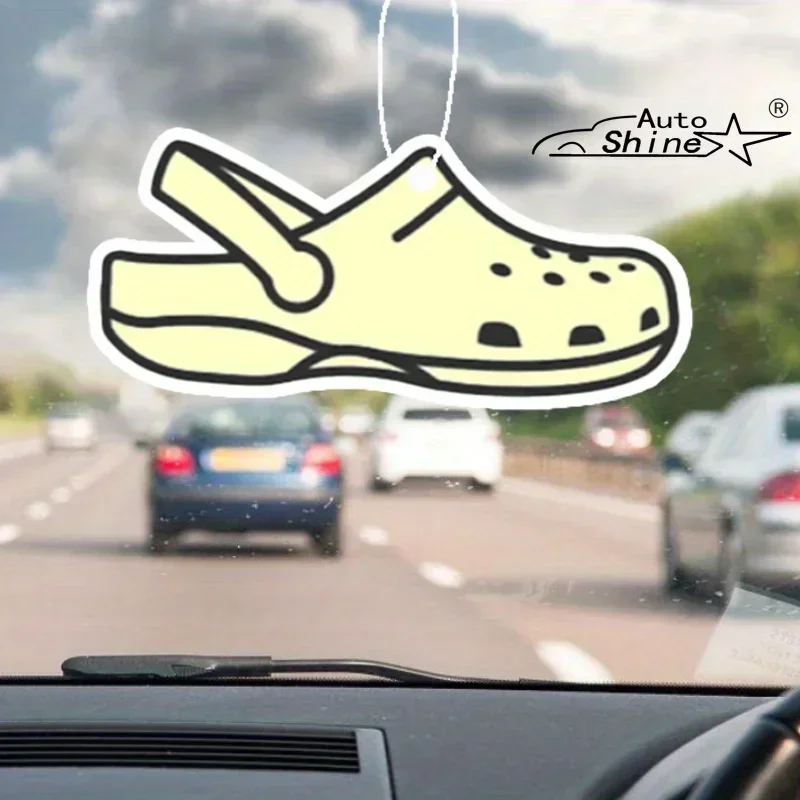 

1/6 шт., автомобильный освежитель воздуха в форме тапочек