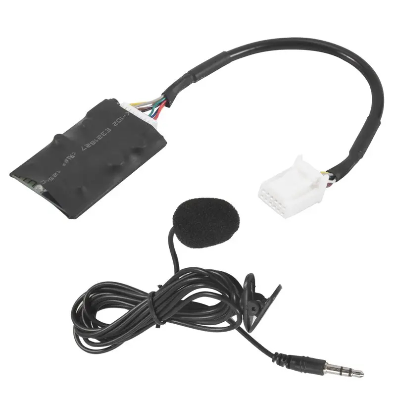 AEA7-Car Radio Audio Adapter Bluetooth AUX Cable Microphone Handsfree Music Interface Disc Box For Toyota Camry Corolla RAV4 - view 2