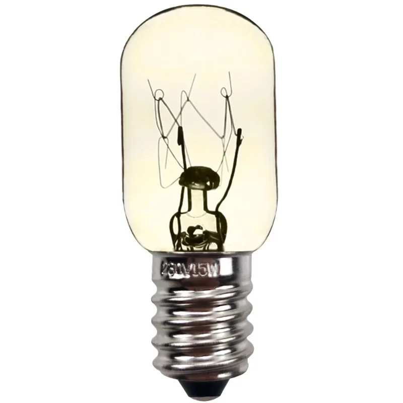 Bombilla Edison E14 de CA 220V para máquina de coser, bombilla de filamento de tungsteno, luz blanca cálida, envío directo