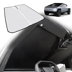 Windshield Sunshade Cover For Tesla Cybertruck Model 3 Y X S 2016-2023 2024 2025 Car Window Sun Shield Visor Accessories M3 MY