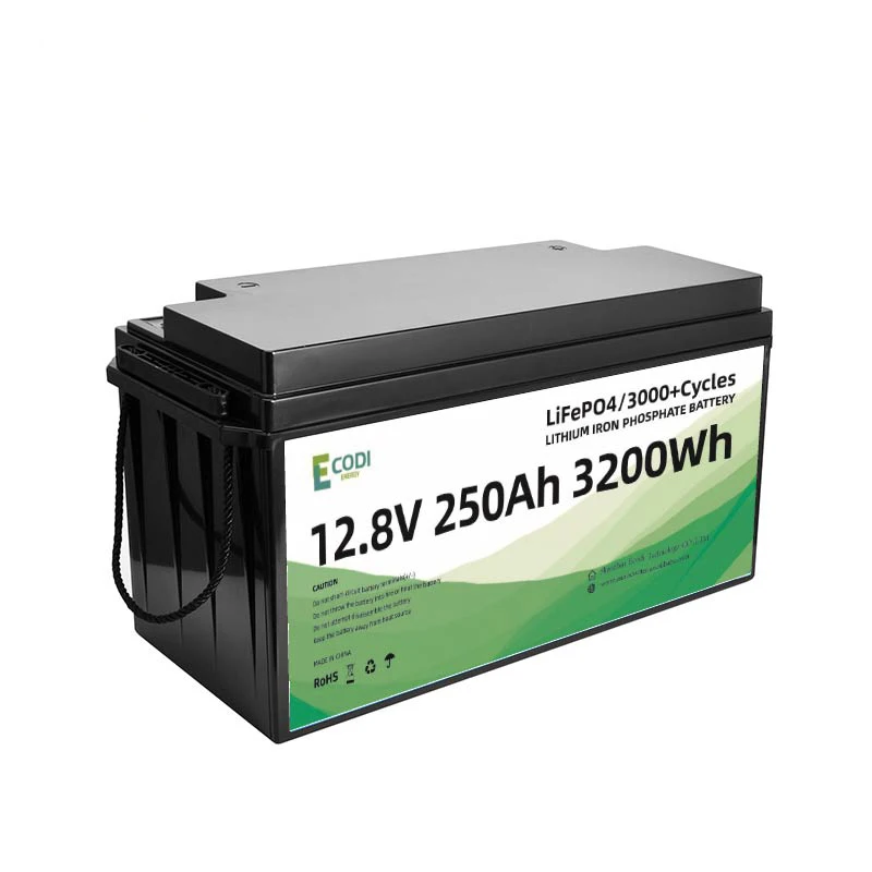 

12V 24V 50A 100A 250Ah 400ah lifepo4 Energy Storage Lithium ion Battery Pack for Solar Storage System