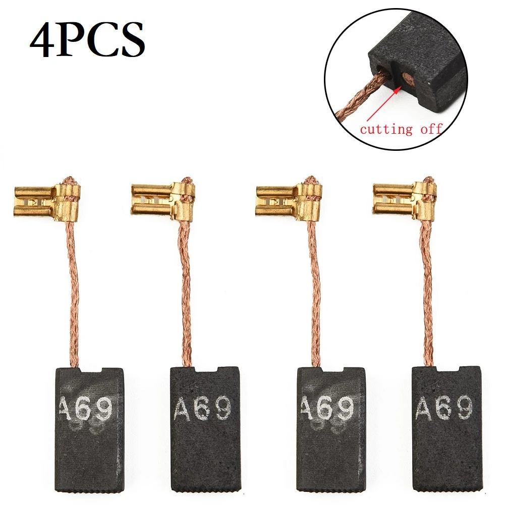 

4PCS Carbon Brushes Replacement Set for Bosch GBH5400 GBH538 X GSH38 GSH88X GBH540D GSH500 Power Tool Components