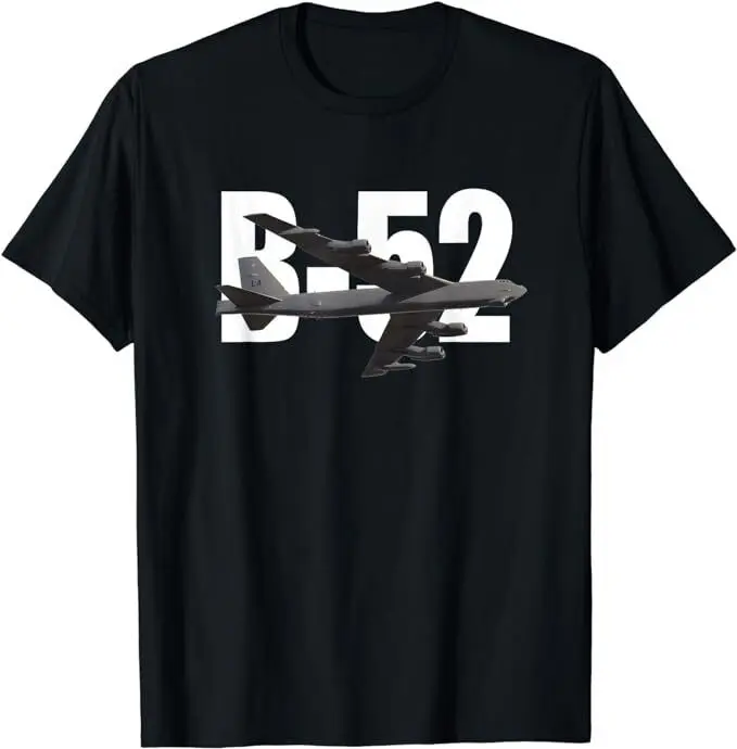 NEW LIMITED B-52 Stratofortress Bomber Plane AIRCRAFT Gift T-Shirt Size S-5XL