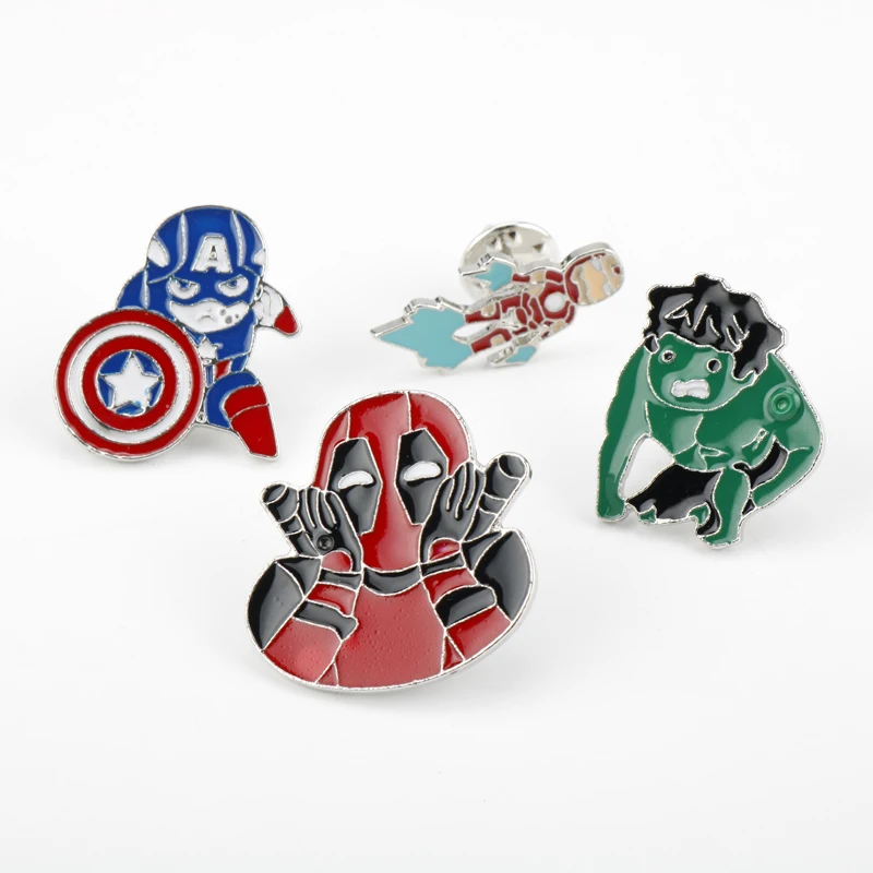 Broche de collection de super-héros, insigne services.com Man, insigne Spider, épinglette en métal émaillé, accessoires