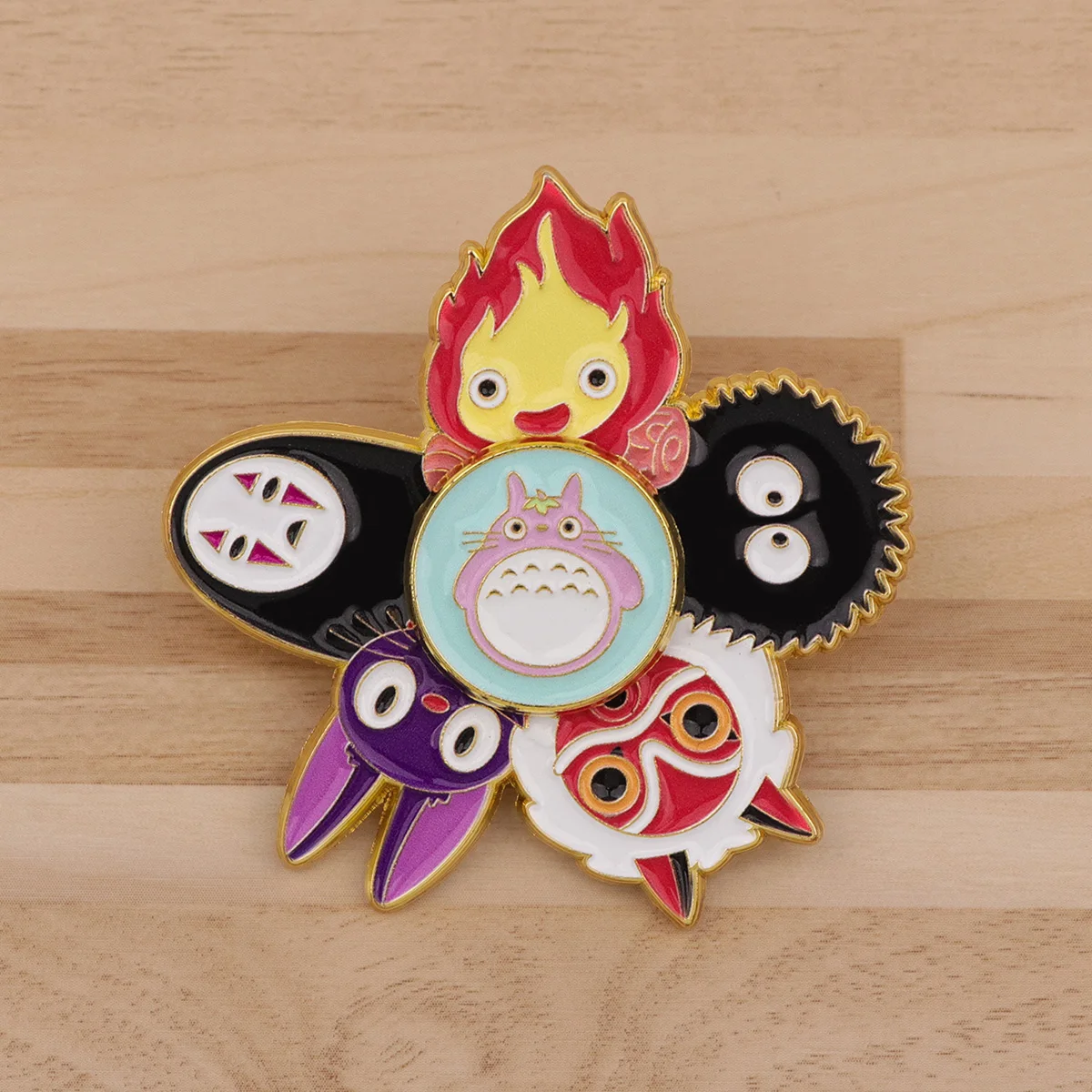 Anime filme esmalte pino dos desenhos animados emblemas na mochila broches femininos chapéu lapela pinos cosplay acessórios brinquedos fãs presentes