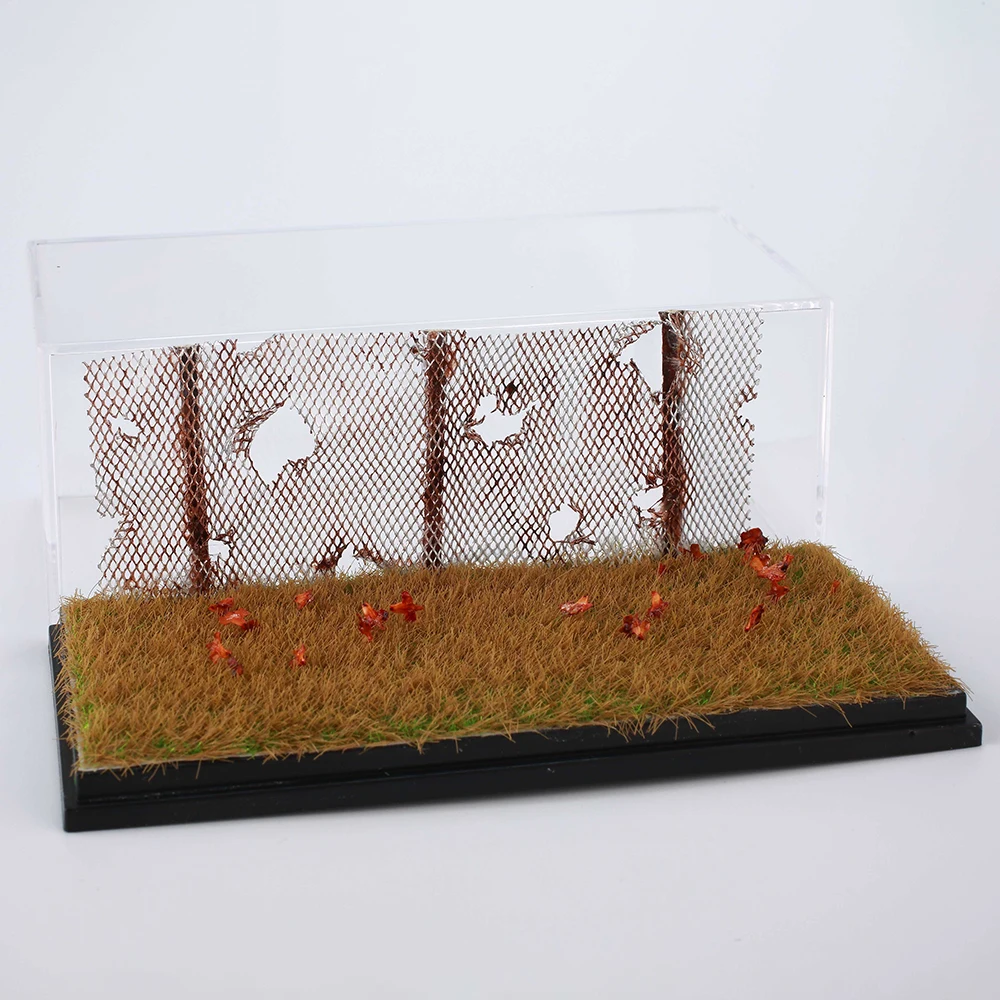 GachaBox الخريف القفار 1/64 الاكريليك نموذج سيارة عرض صندوق تخزين غطاء غبار صندوق مسبق الصنع المهنية للعجلات الساخنة AW #3