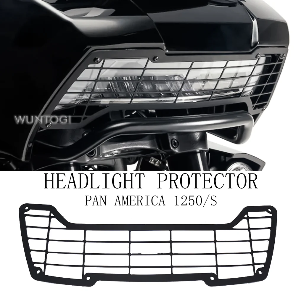 

Pan America 1250 S Accessories Headlight Protector For Pan America PA 1250 S 21 - 22 Headlight Protector Grille Guard Cover