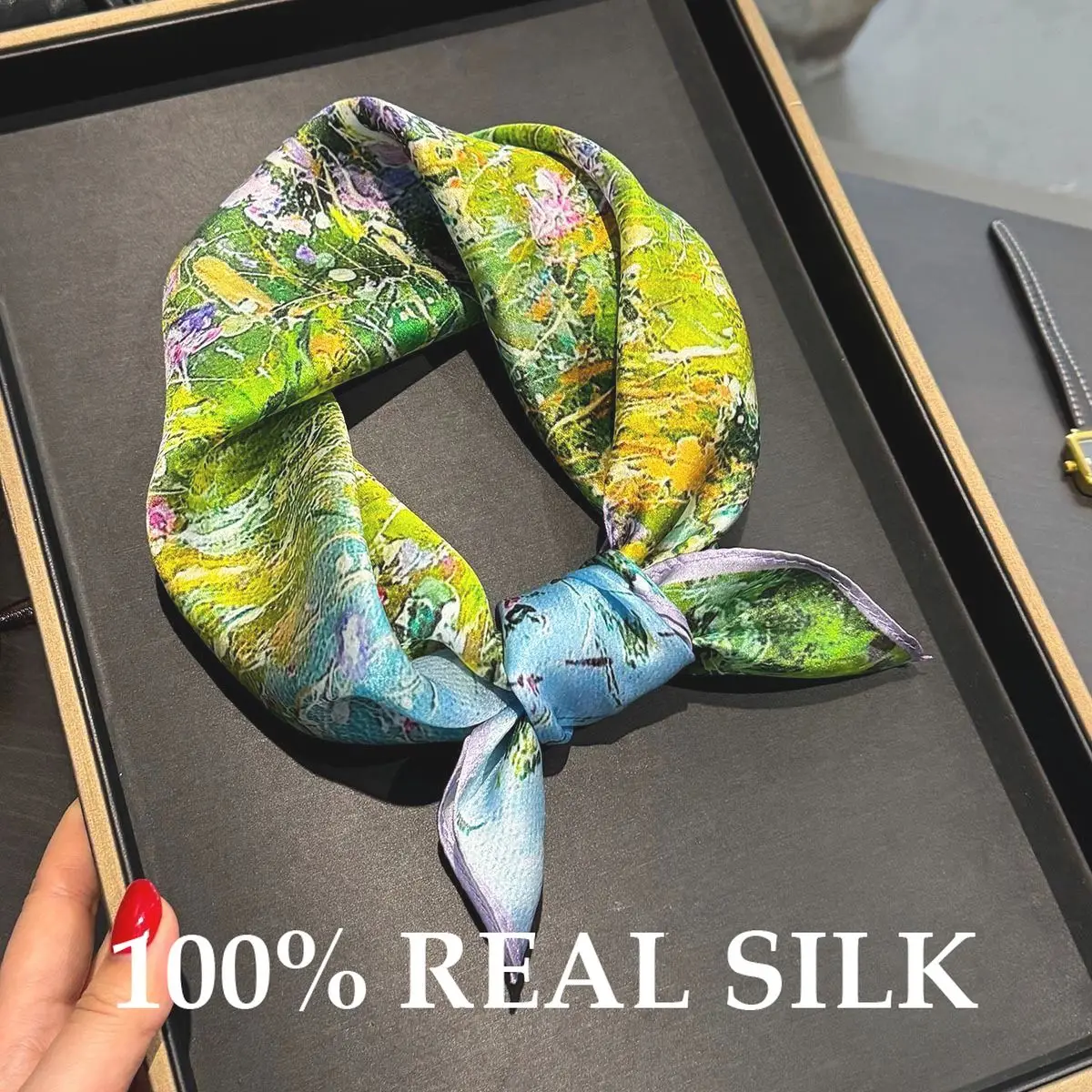 

Весна-лето 100% шелковый шарф, женская модная повязка на голову, повязка для волос, Echarpe Bufanda, платок, бандана, пашмина, пончо, квадратные шарфы