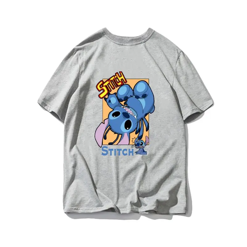 Disney Park Topolino Paperino e Tigress T-shirt sportiva carina in puro cotone, grande maglietta traspirante a maniche corte