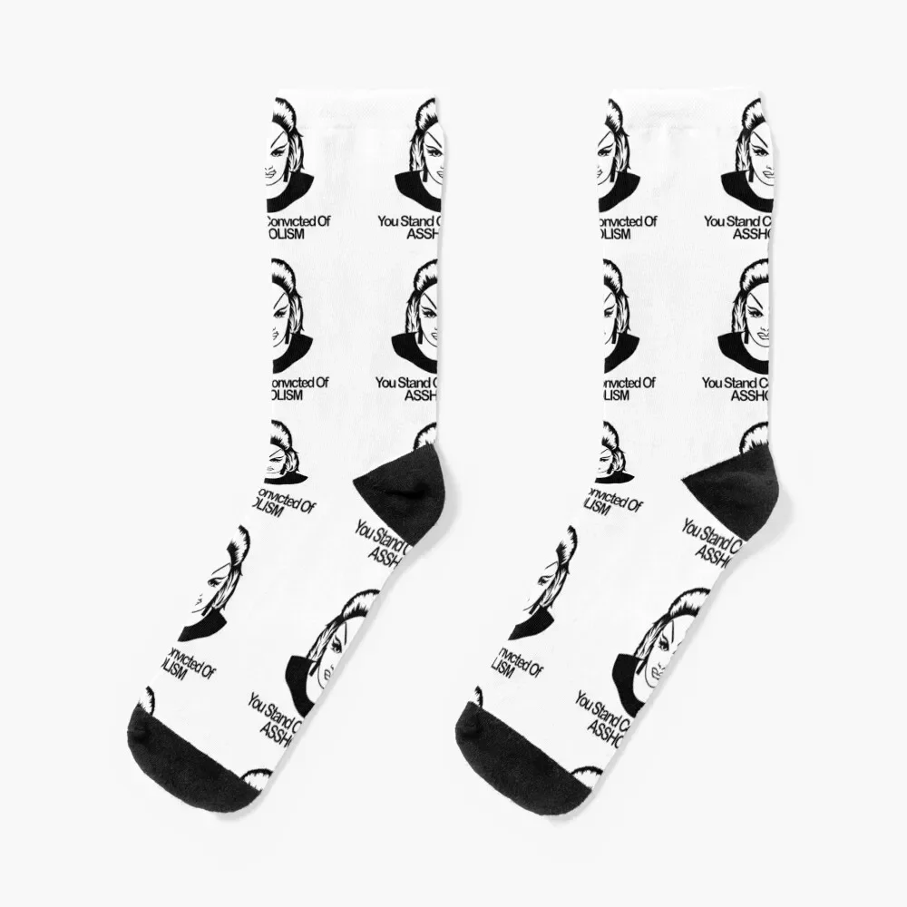 

Divine Drag Queen, Assholism. Socks heated anti-slip Ladies Socks Men's