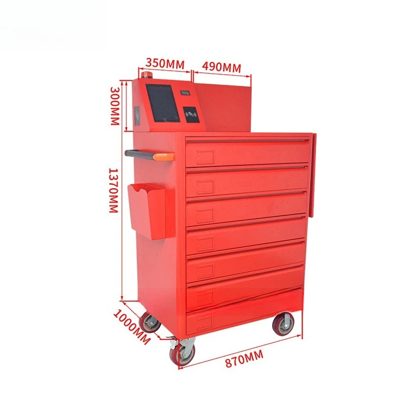 Troli perkakas cerdas, troli perkakas bergerak untuk perawatan