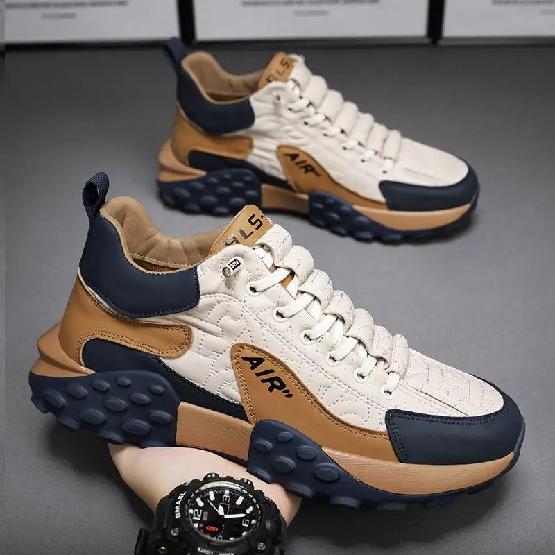 Zapatillas de goma con plataforma Air Cross Border para hombre, zapatillas de deporte de verano, zapatillas de tenis antideslizantes para hombre,