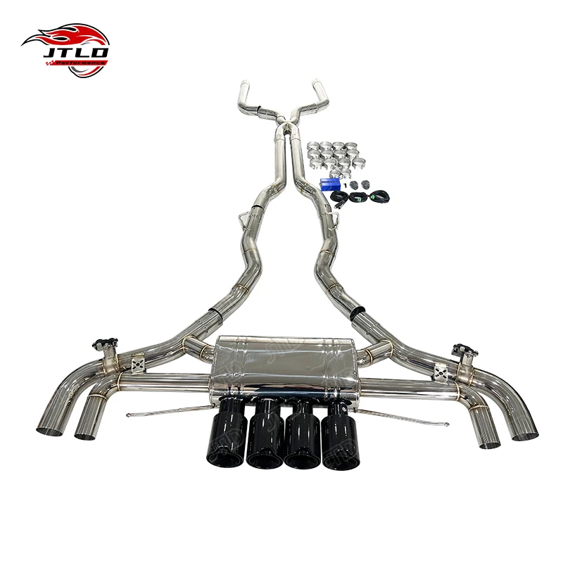 New Stock Hot Sell High Performance 304 Stainless Steel Exhaust Downpipe For Bmw X5m F95 S63 4.4T 2025 Competition