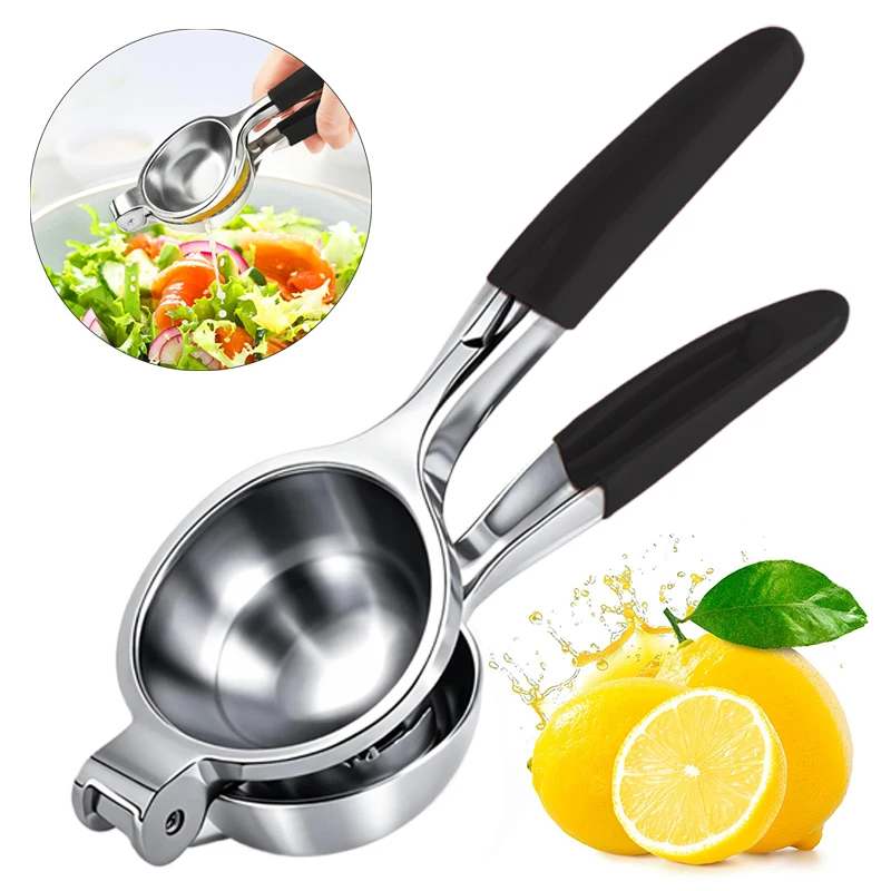 Heavy Duty Manual Citrus Juicer Hand Press,Lemon Squeezer Extra Large, Lemon Squeezer Juicer Stainless Steel