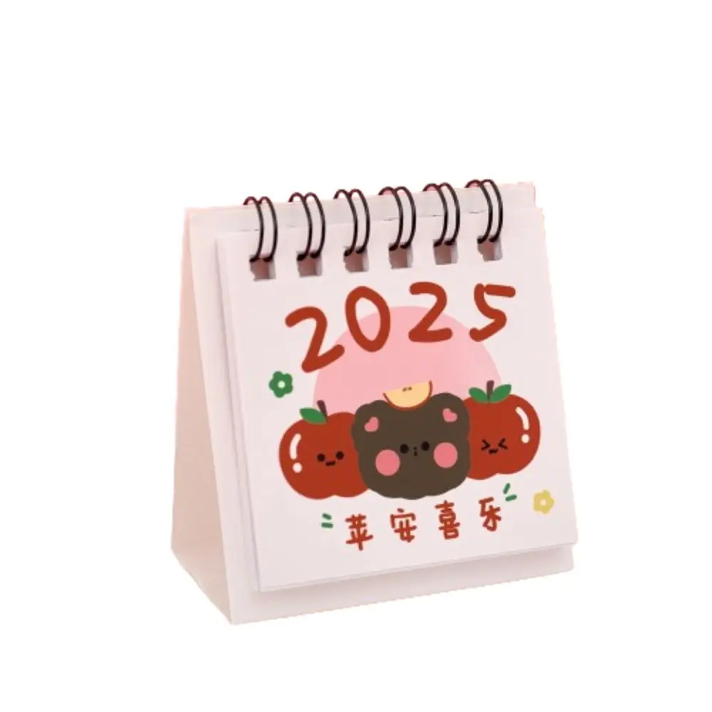 

Creative 2025 Mini Calendar Thick Paper Cute Fruits Mini Desktop Calendar Pocket Calendar To Do List Cartoon Mini Calendar