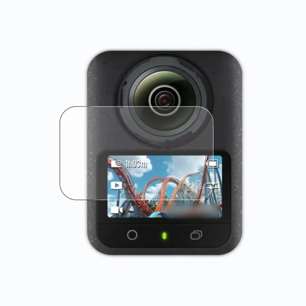 Tempered Glass Screen Protector For DJI 360 Action Camera Clear Touch Sensitive Anti Scratch Film 3 Pack